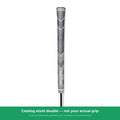 Golf Pride MCC Plus4 Grey Mid Size *