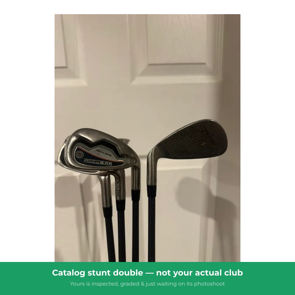Coates Golf Addax 4-9 Ladies iron set — representative photo