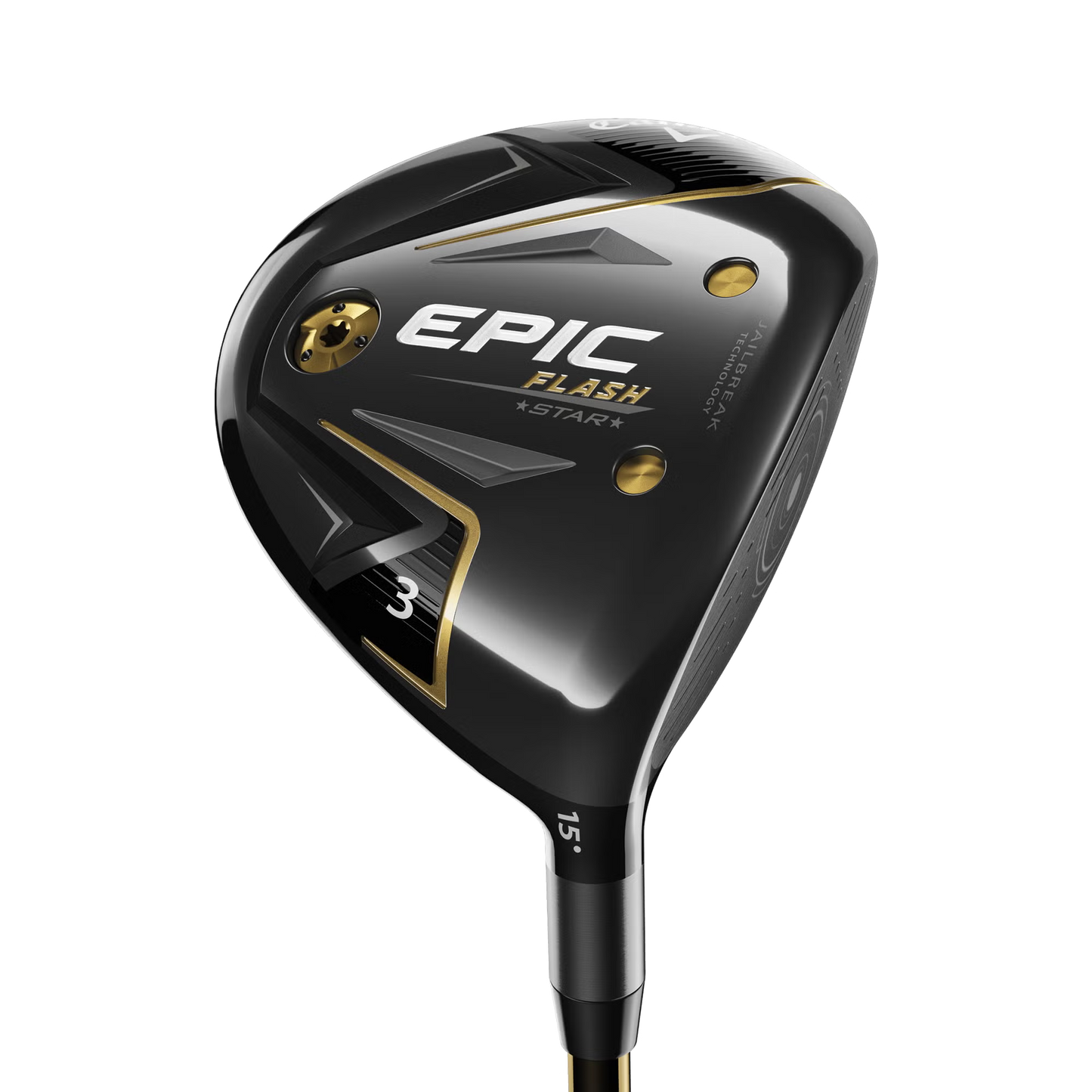 Callaway Epic Flash Star 3 Fa fairway wood  showing Jailbreak technology