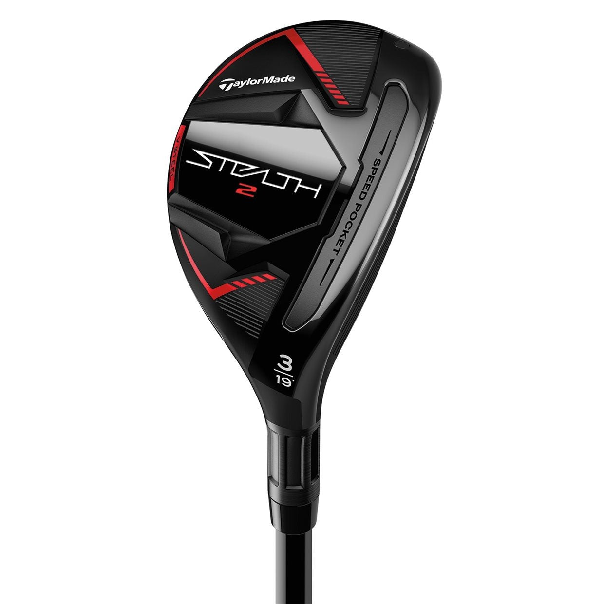 TaylorMade Stealth 4 Hybrid Lef hybrid  LH showing 60-Layer Carbon technology