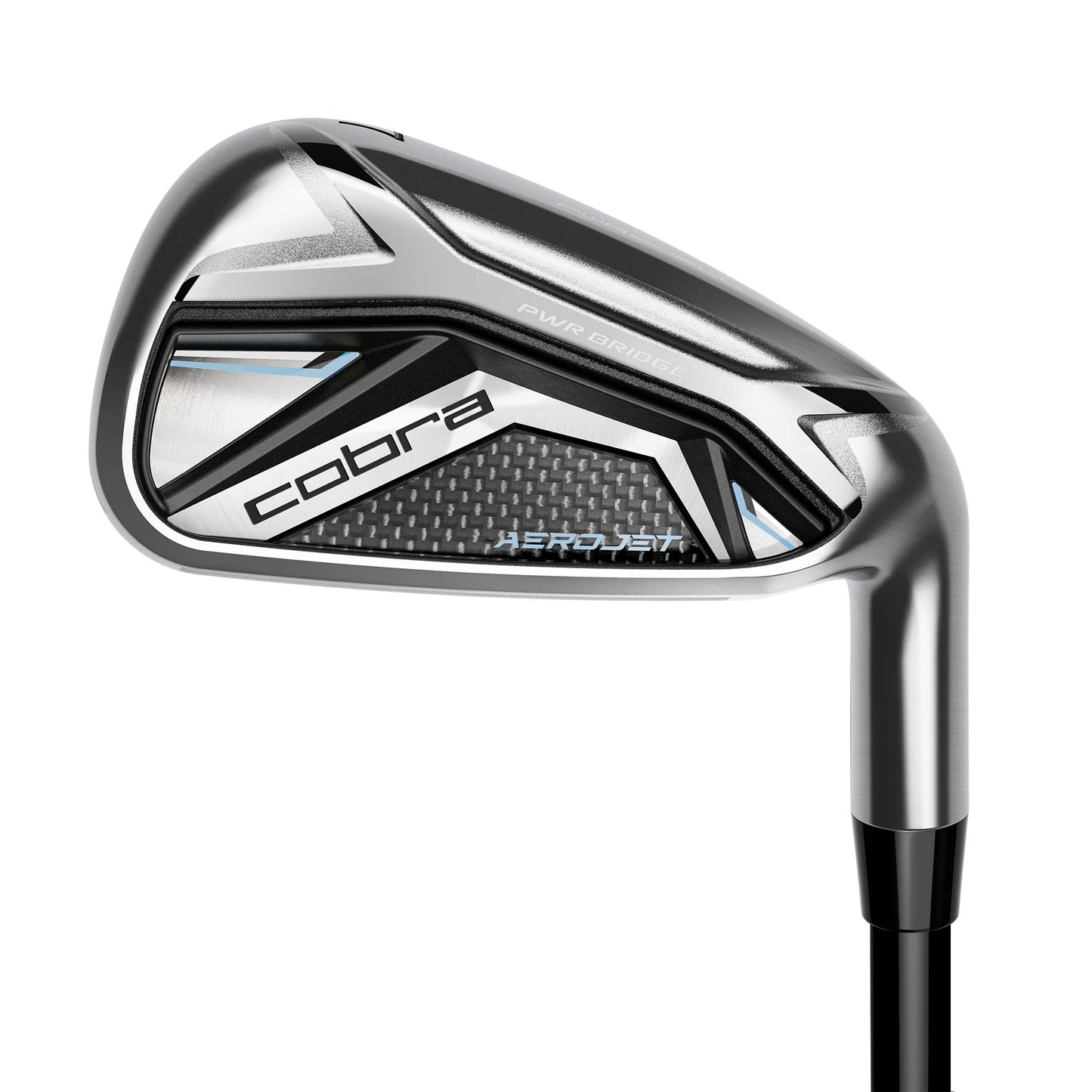 Cobra Women's AEROJET Iron iron set 5-S Graphite shaft showing PWR-COR construction